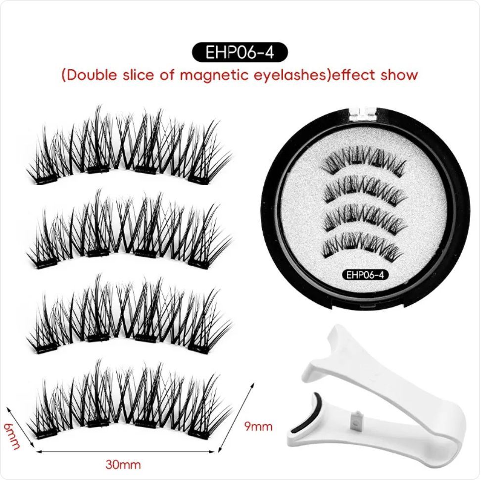 (US-DE Shipping) Reusable Magnetic Natural False Eyelashes