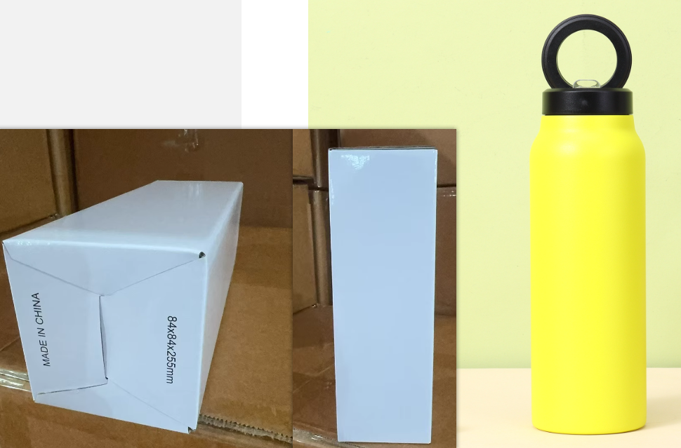 (US-DE Shipping) Stainless Steel Water Bottle With Lid Magnetic
