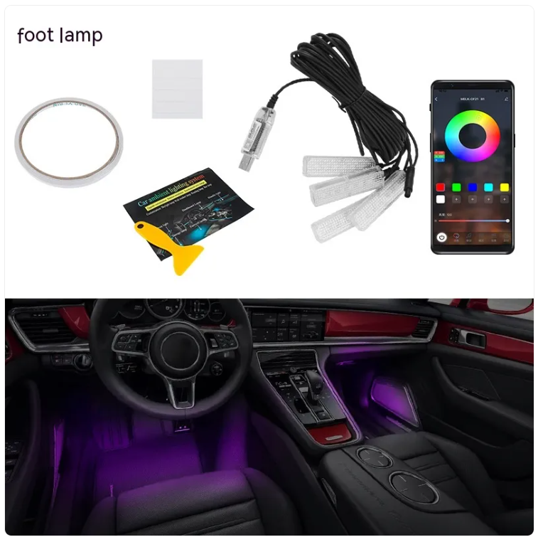 (US-DE Shipping) Car LED Ambient Light Bar