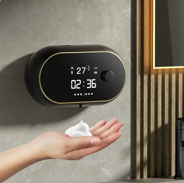 (US-DE Shipping) Automatic Hand Sanitizer Soap Dispenser Wall Mounted USB Foam