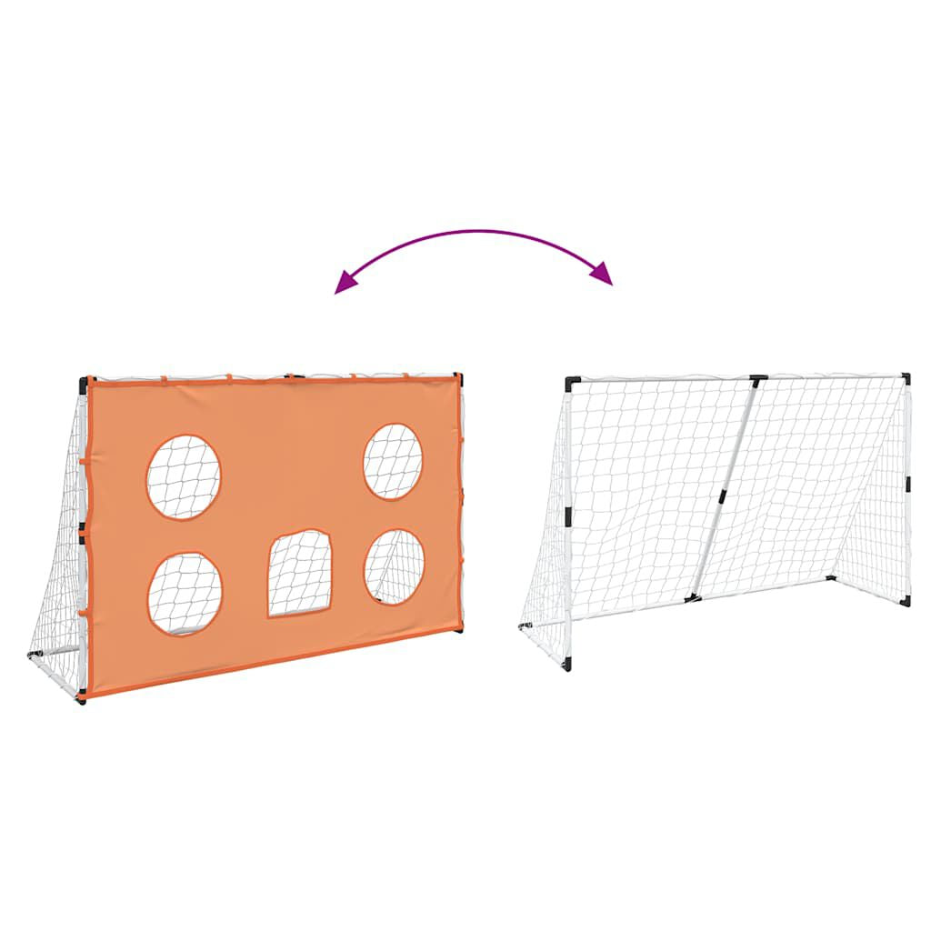 Fußballtor Für Kinder Mit Zielmatte Und Ball 182X62X118 Cm