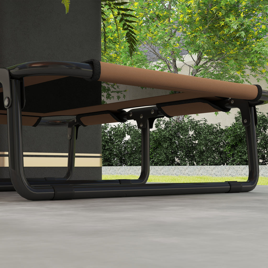 Erhöhtes Hundebett Klappbar Haustierbett, Outdoor Hundeliege Mit Netzdesign