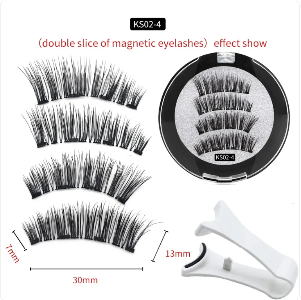 (US-DE Shipping) Reusable Magnetic Natural False Eyelashes