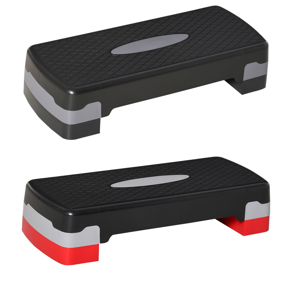 Steppbrett Aerobic Fitness Stepper Heimtrainer Höhenverstellbar
