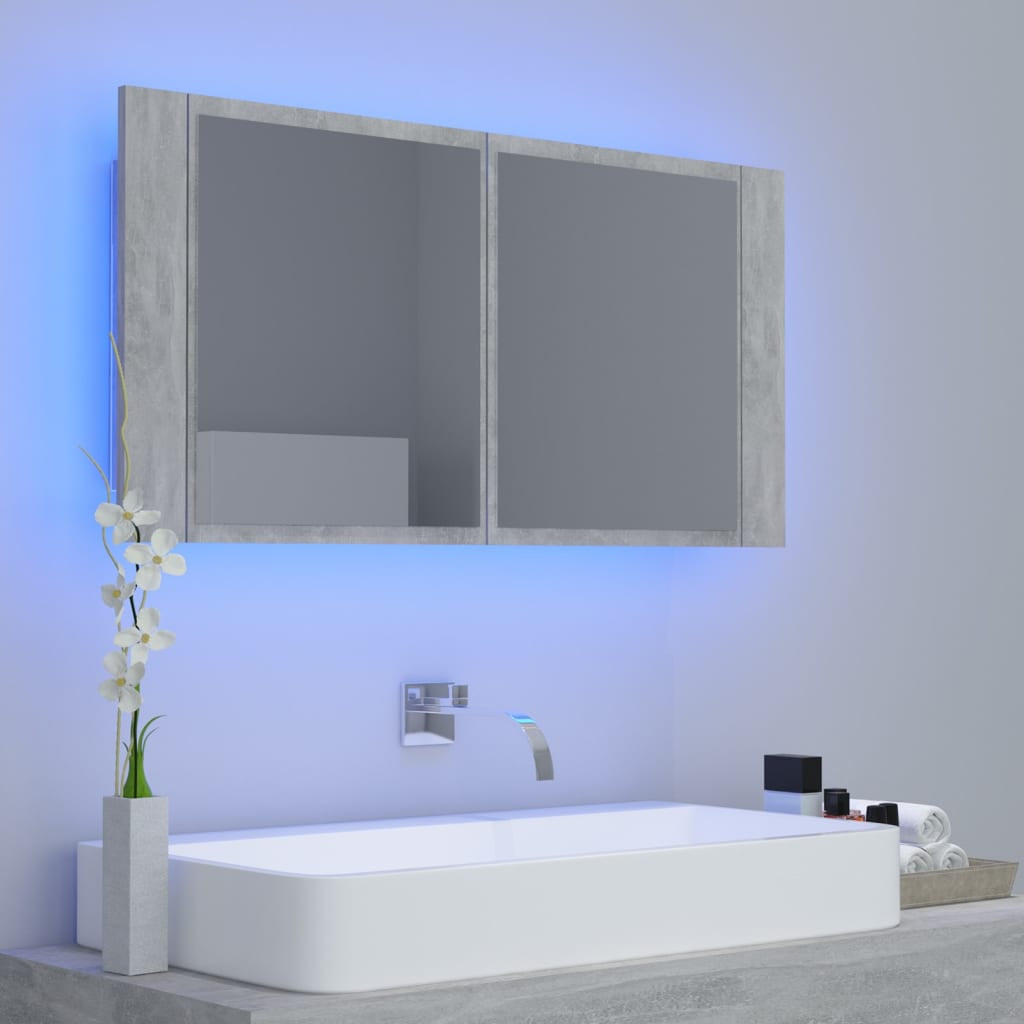 LED Bad Spiegelschrank Badschrank Badezimmerspiegel