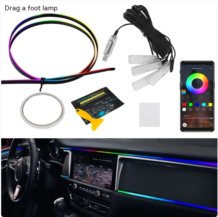 (US-DE Shipping) Car LED Ambient Light Bar