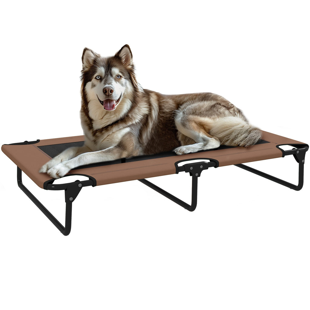 Erhöhtes Hundebett Klappbar Haustierbett, Outdoor Hundeliege Mit Netzdesign