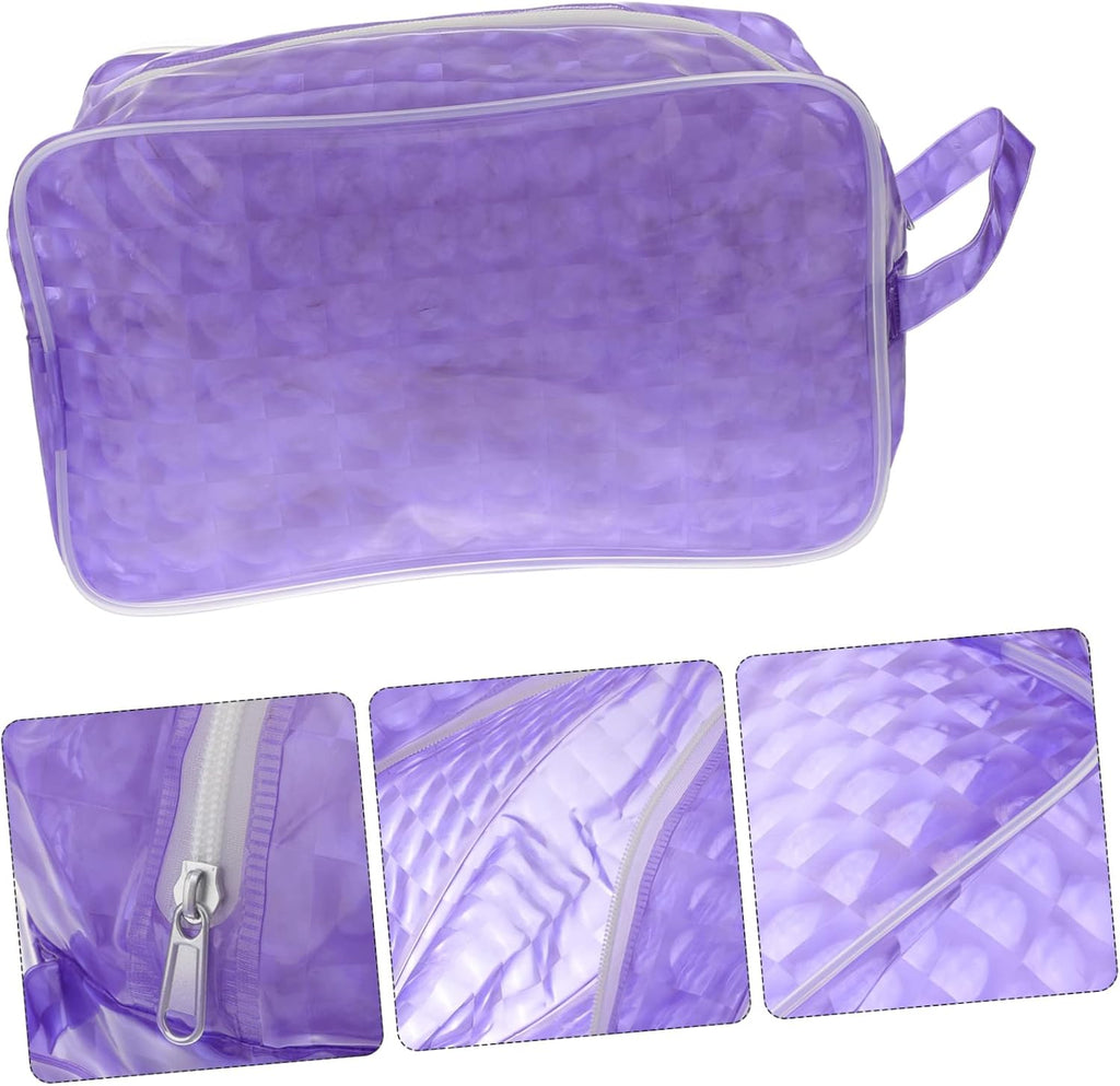 DOITOOL Reisetasche Kulturbeutel Eva Organizer Grau Mit Reißverschluss Für Reisen Schwimmen Strand