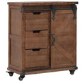 Tannenholz Sideboard Kommode Anrichte Mehrzweckschra