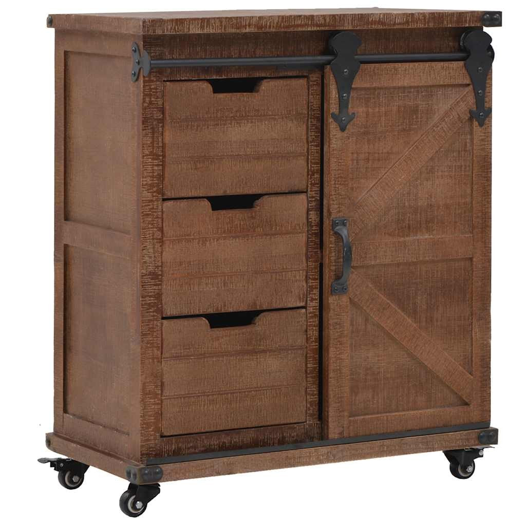Tannenholz Sideboard Kommode Anrichte Mehrzweckschra