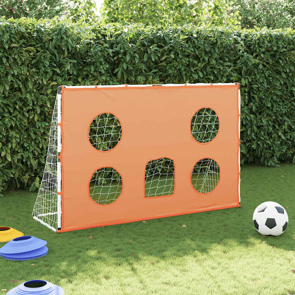 Fußballtor Für Kinder Mit Zielmatte Und Ball 182X62X118 Cm