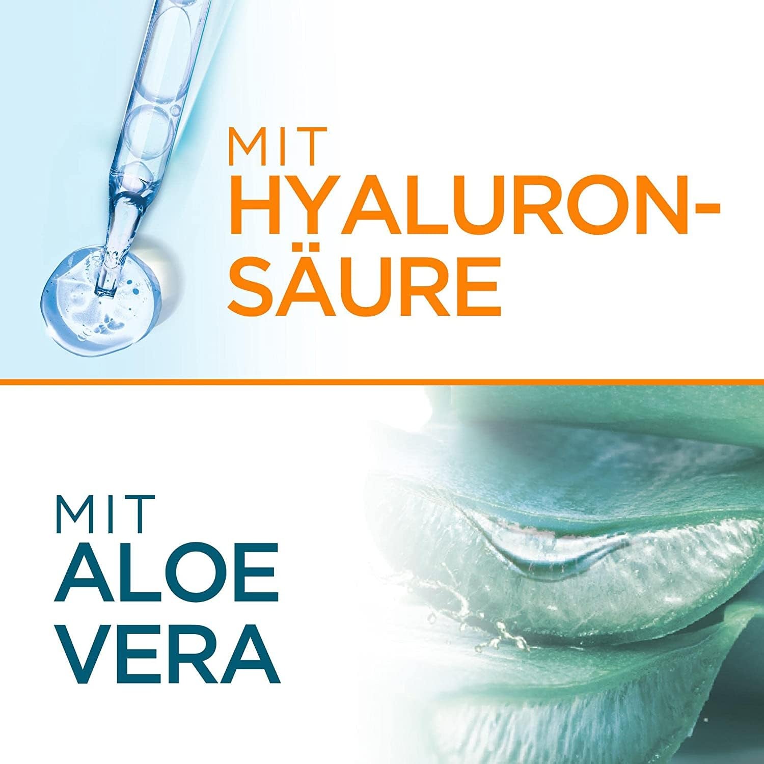 Garnier Ambre Solaire LSF 50+ Super UV Fluid Sonnenschutz, Sonnencreme Mit Hyaluronsäure, Ultraleichte & Mattierende Formel Für Das Gesicht, Unsichtbar, Schutz Vor Sonnenbrand & Pigmentflecken, 40Ml