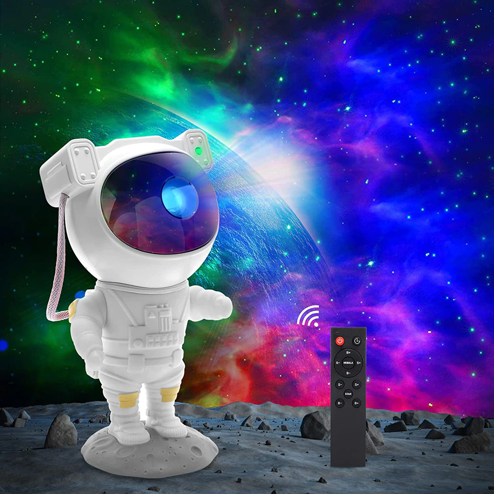 (US-Shipping) Astronaut Projector Galaxy Starry Sky Night Light Ocean Star LED Lamp Remote