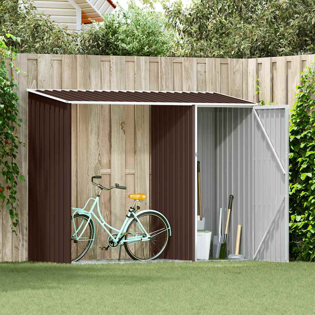 Garten Brennholzlager Kaminholz Holzlager Unterstand Verzinkter Stahl VidaXL
