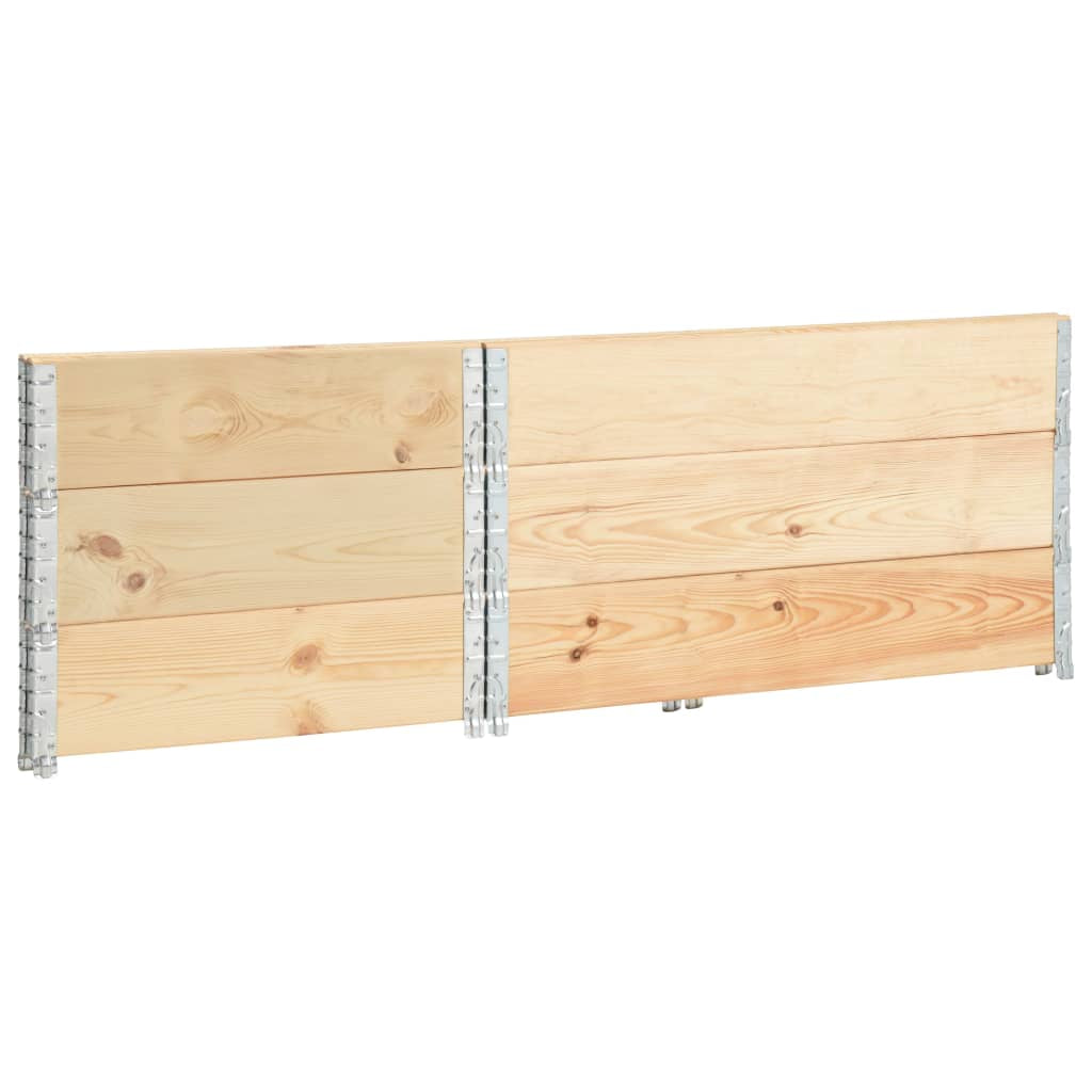 Kiefer Massiv Hochbeet Paletten Pflanzkasten Pflanzbeet Mehrere Auswahl VidaXL