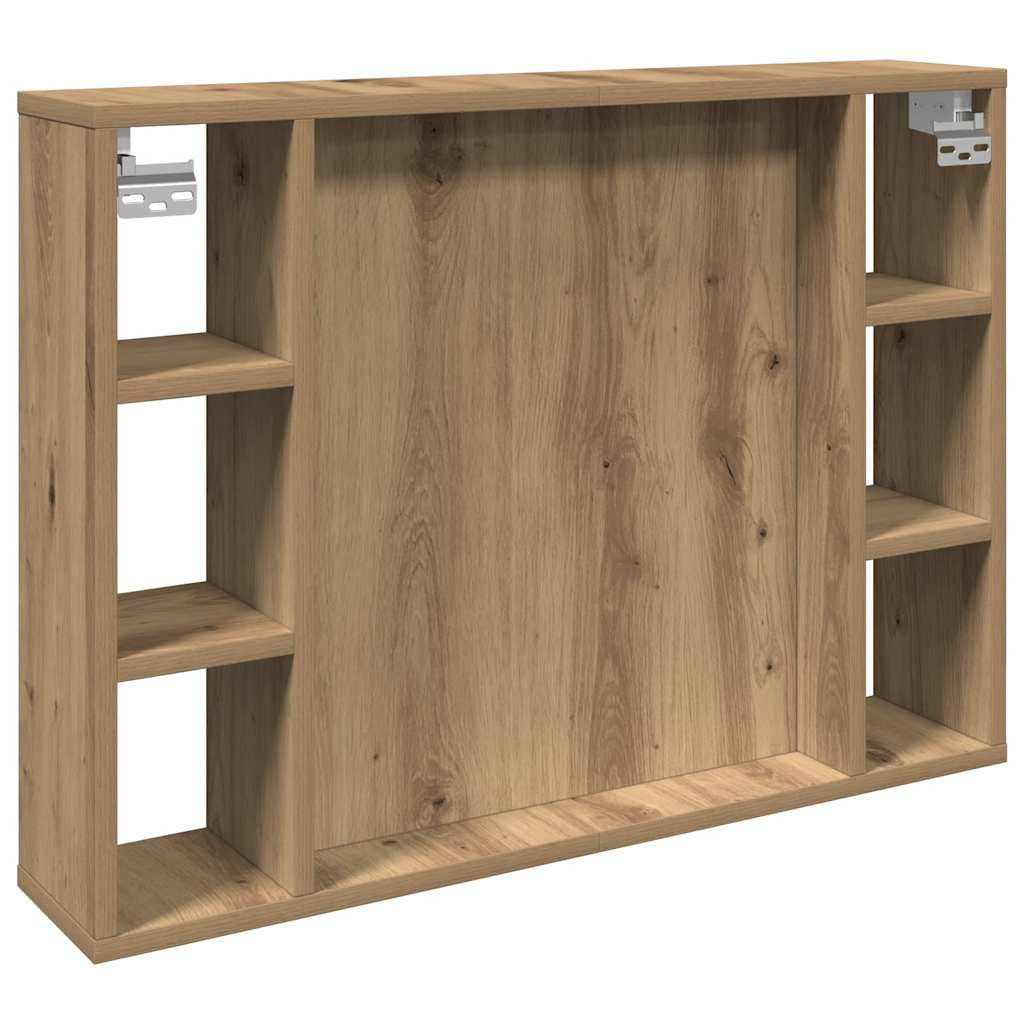 Spiegelschrank Mit LED Badschrank Badspiegel Badezimmer Hängeschrank VidaXL