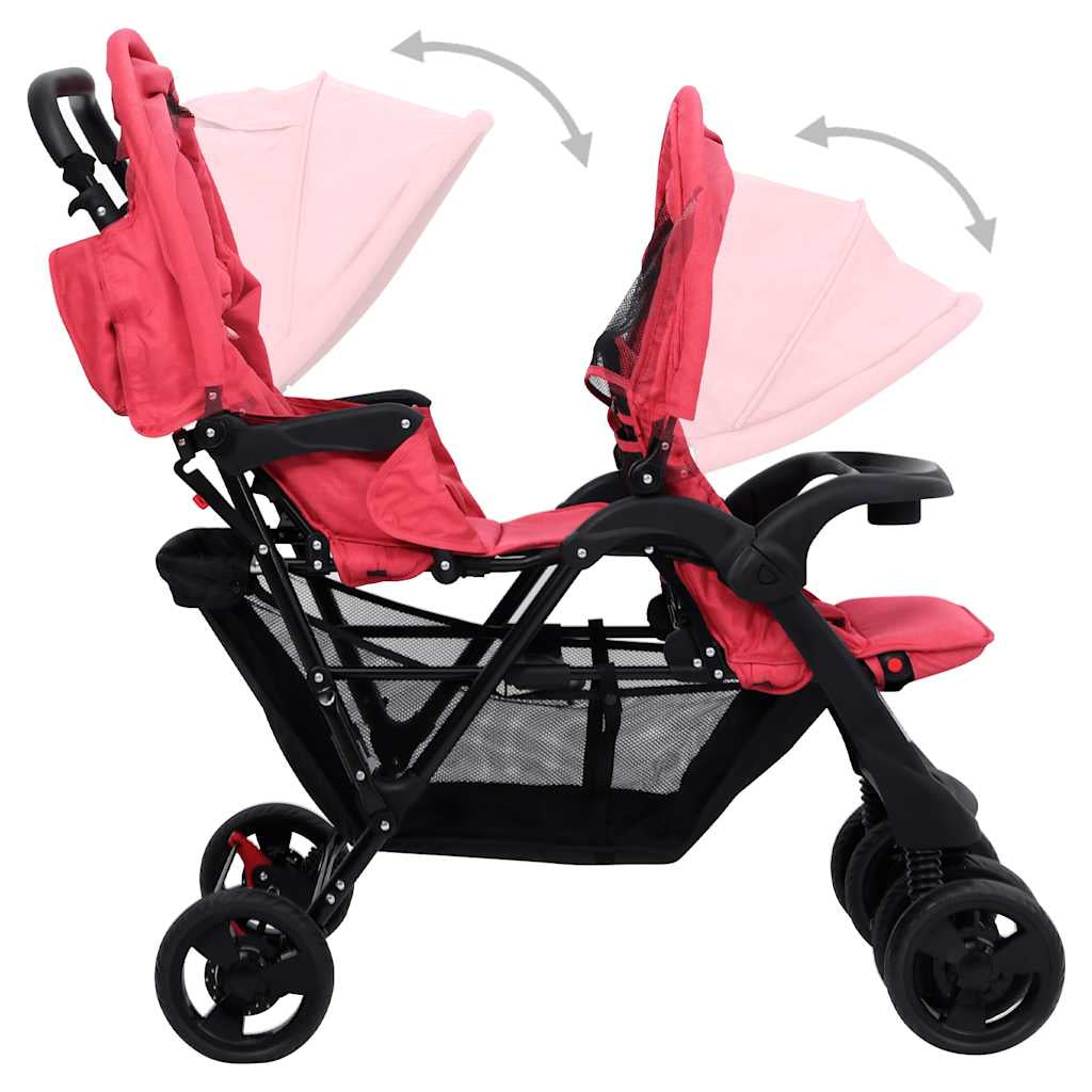 Kinderwagen für 2 Kinder