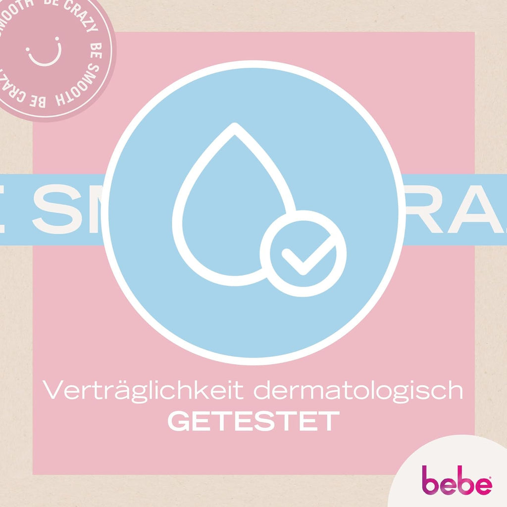 Bebe Vollgeschmeidig Rich Shower Balm Feuchtigkeitsspendendes Hautpflege Duschgel Mit Sheabutter & Mandelöl Für Trockene Haut, 6-Pack (6 X 250 Ml)