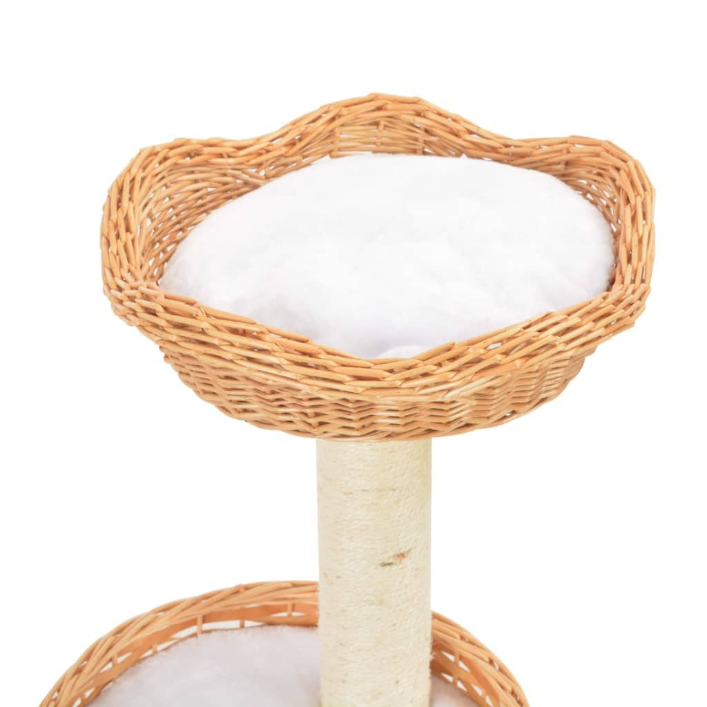 Weidenholz Kratzbaum Sisal 94 Cm Katzenbaum Katzenkratzbaum