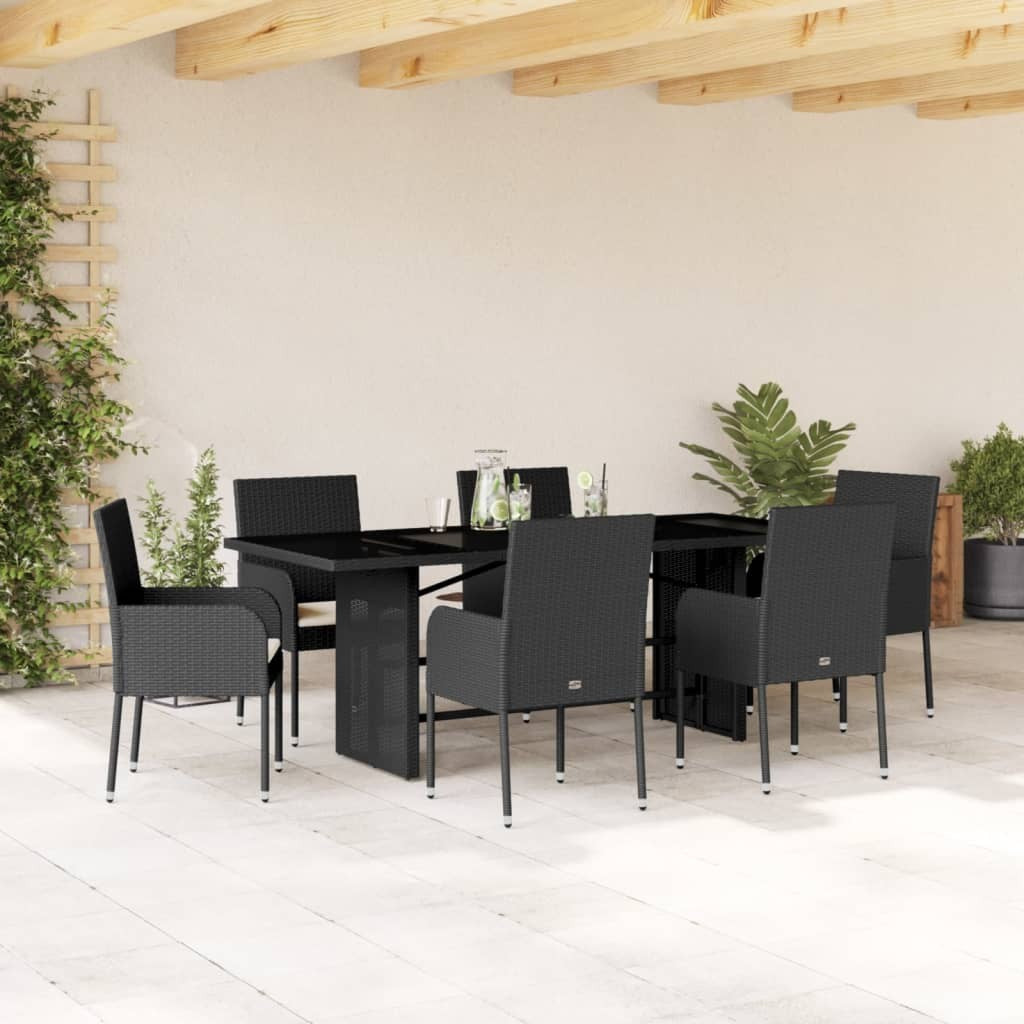 Gartenmöbel Set Essgruppe Sitzgruppe Gartengarnitur Gartenset Poly Rattan VidaXL