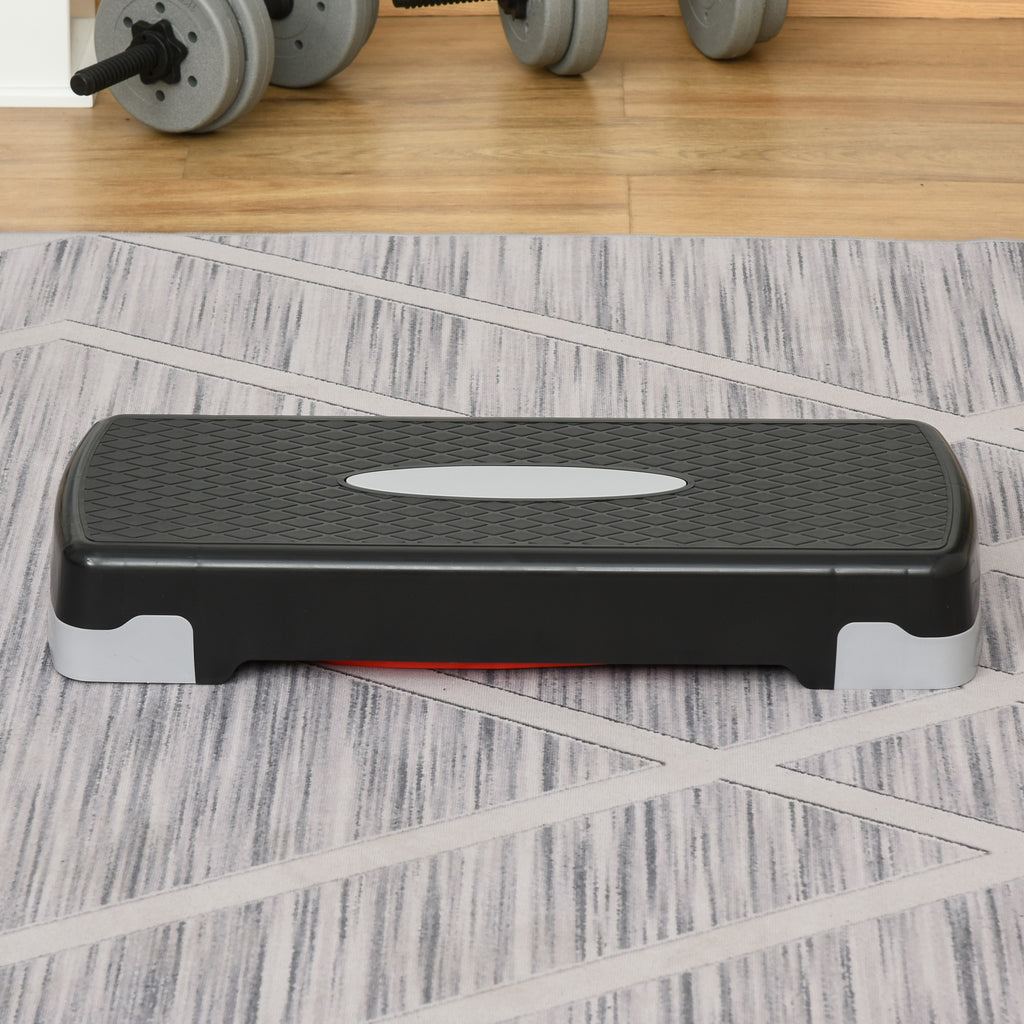 Steppbrett Aerobic Fitness Stepper Heimtrainer Höhenverstellbar