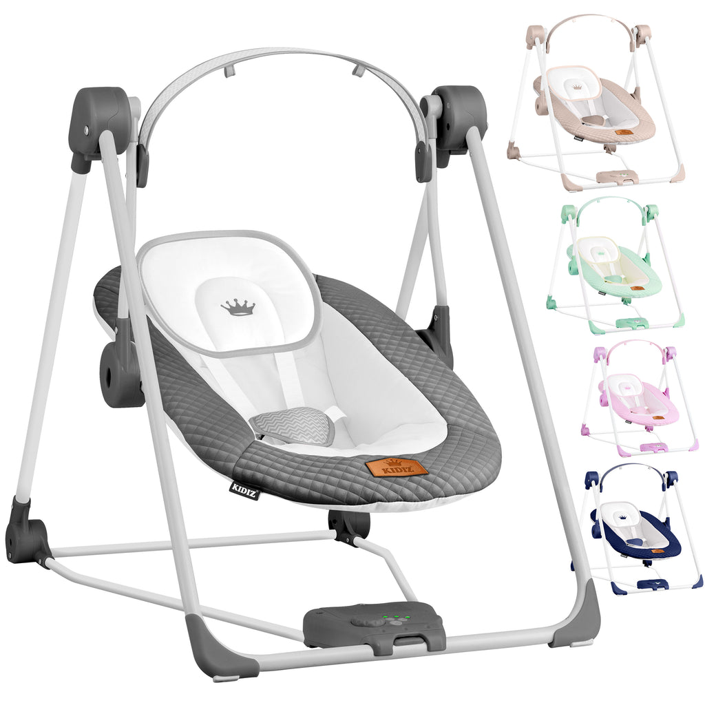 KIDIZ® Babywippe Schaukelwippe Babyschaukel Spielbogen Babywiege Liege Wippe