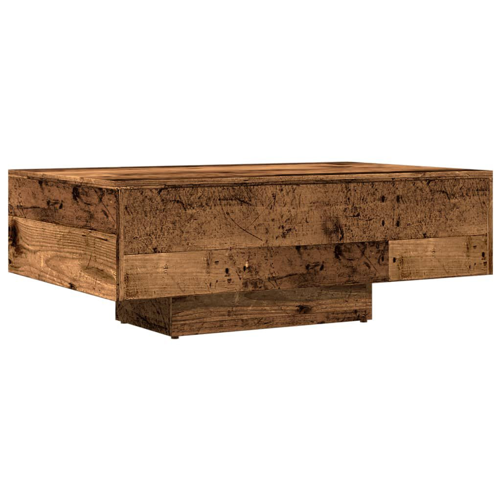 Couchtisch Altholz-Optik 85X55X31 Cm Holzwerkstoff
