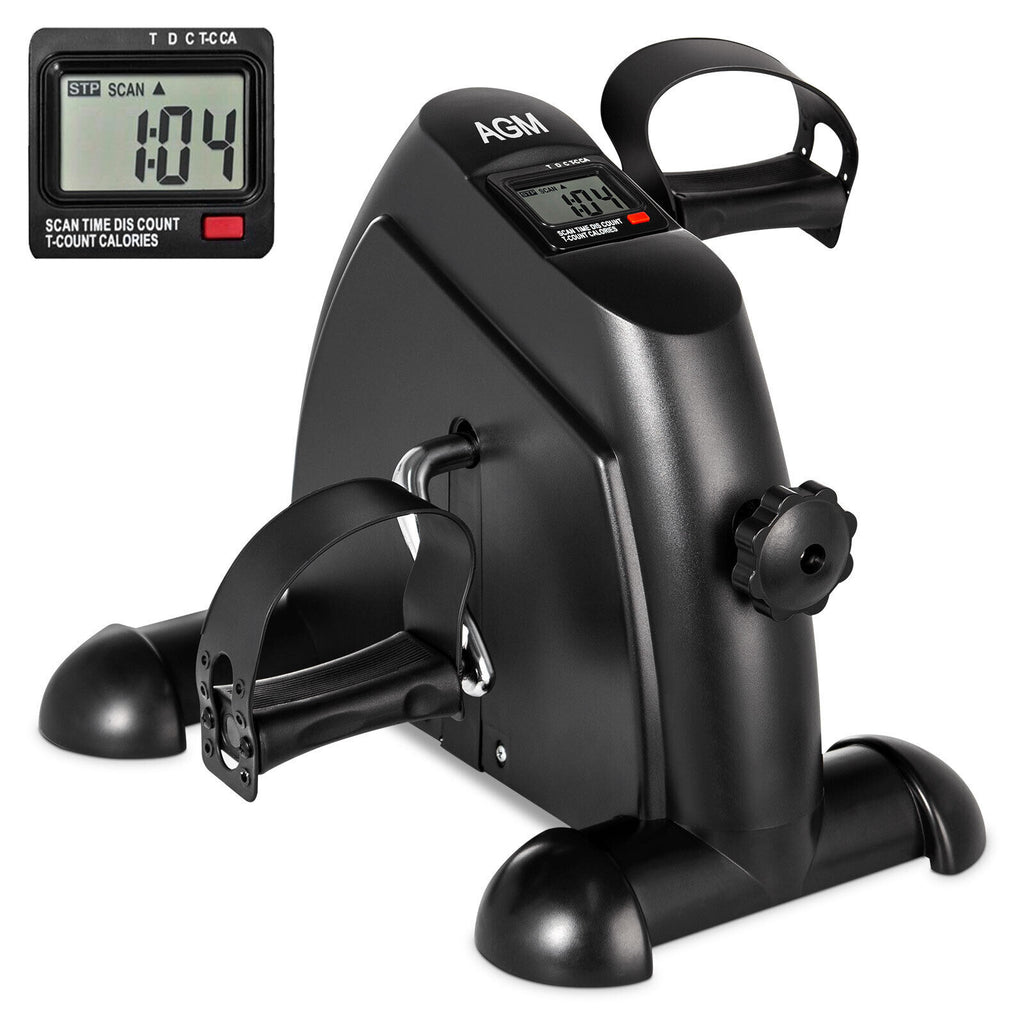Mini Fitnessbike Pedaltrainer Heimtrainer LCD Armtrainer Und Beintrainer AGM