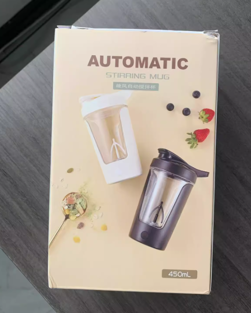 (US-DE Shipping) 400ML Electric Protein Shaker Bottle