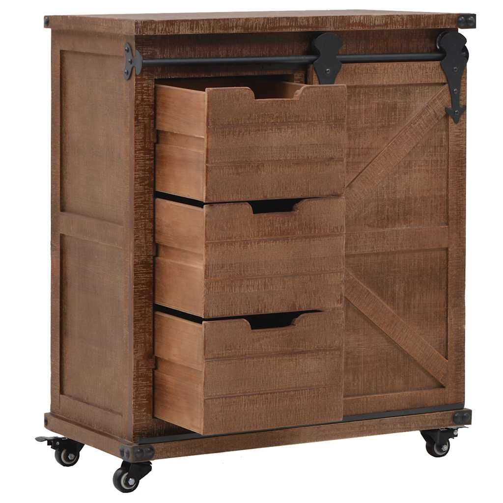 Tannenholz Sideboard Kommode Anrichte Mehrzweckschra