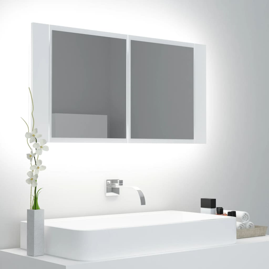 LED Bad Spiegelschrank Badschrank Badezimmerspiegel