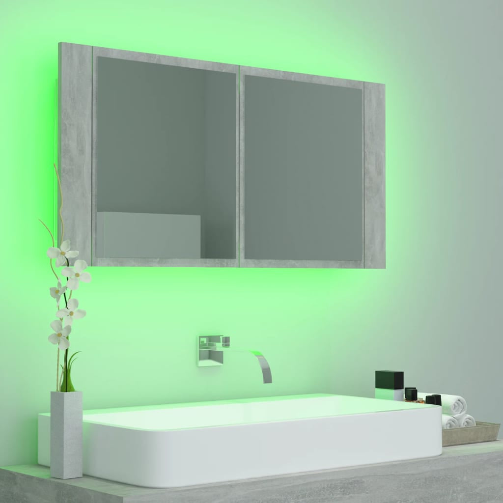 LED Bad Spiegelschrank Badschrank Badezimmerspiegel
