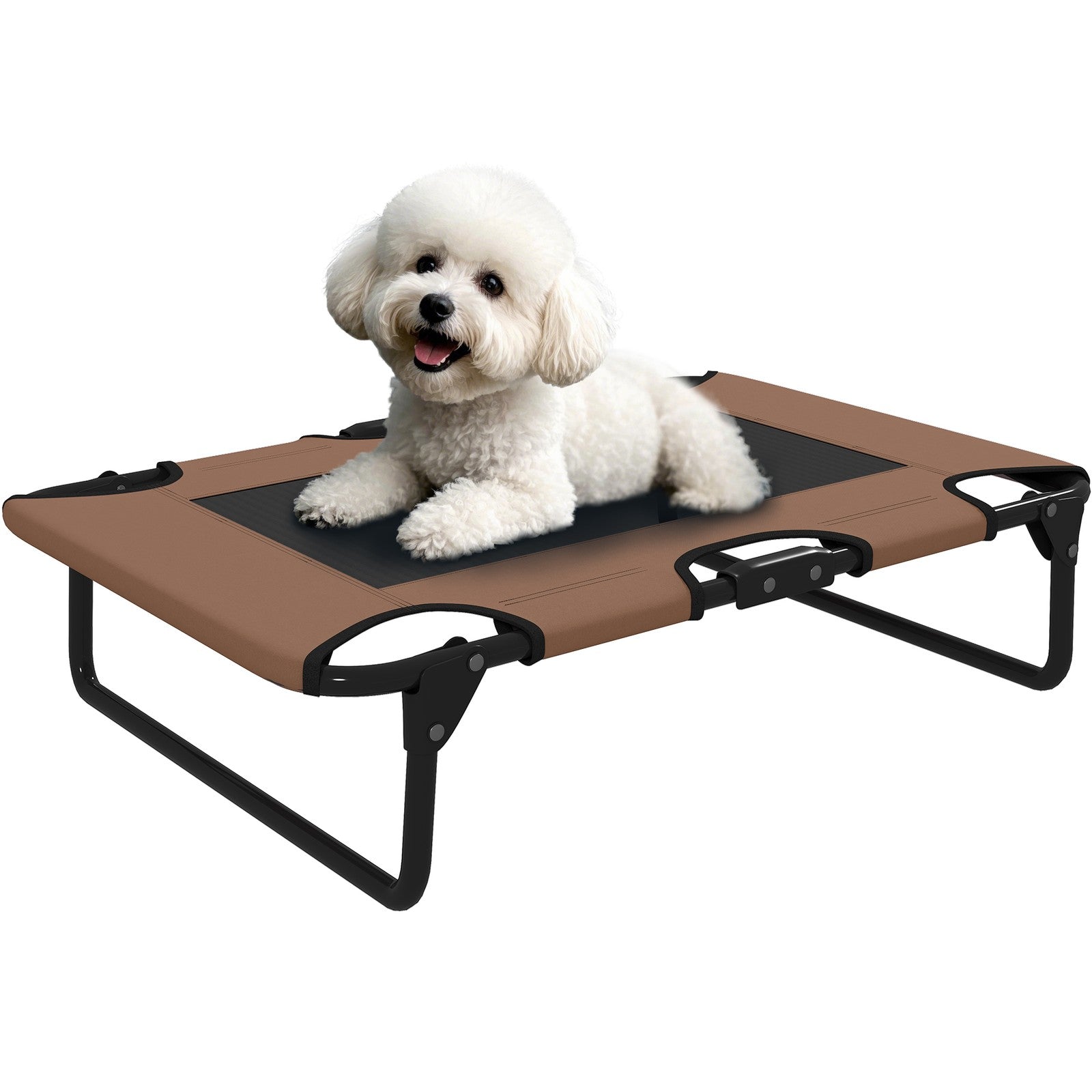 Erhöhtes Hundebett Klappbar Haustierbett, Outdoor Hundeliege Mit Netzdesign