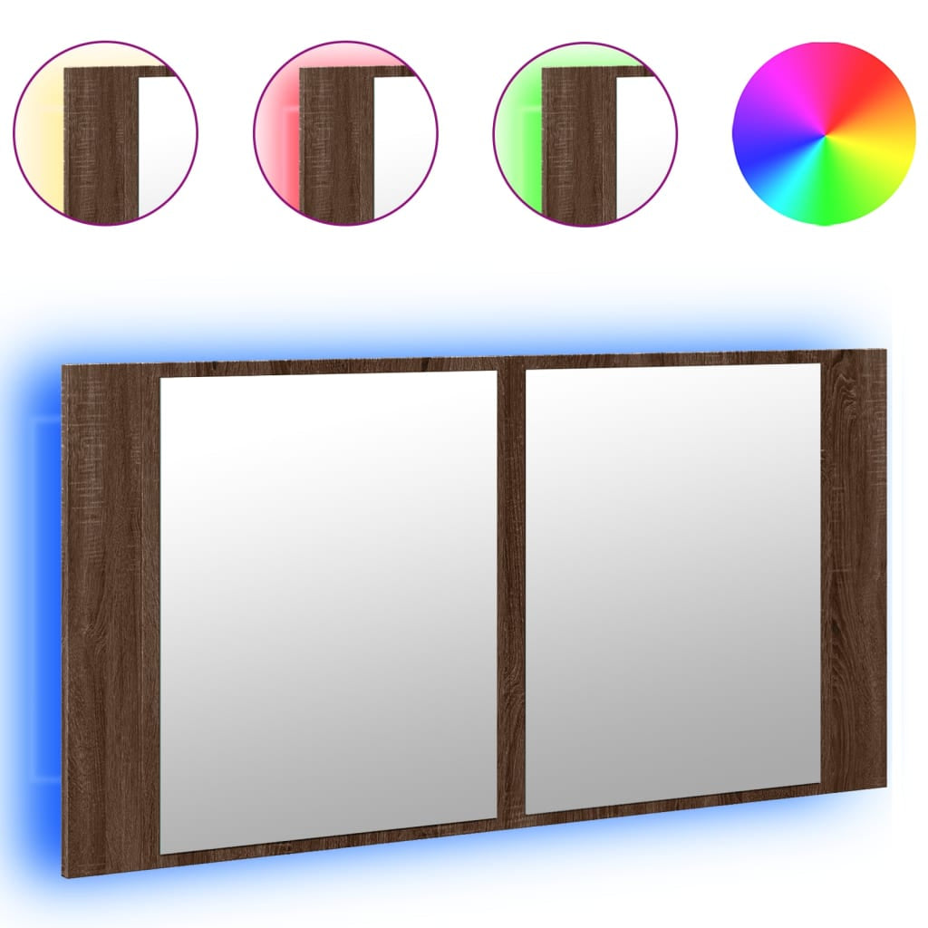 LED Bad Spiegelschrank Badschrank Badezimmerspiegel