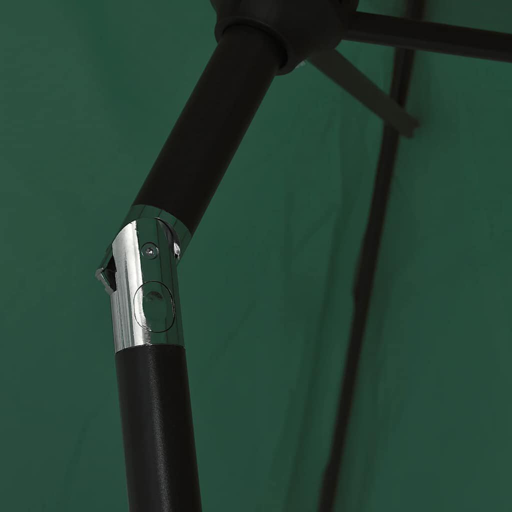 Ampelschirm Mit Led-Beleuchtung 3 M Grün