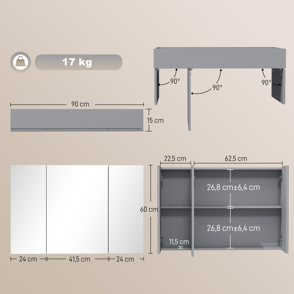 Spiegelschrank Bad Badezimmerschr
