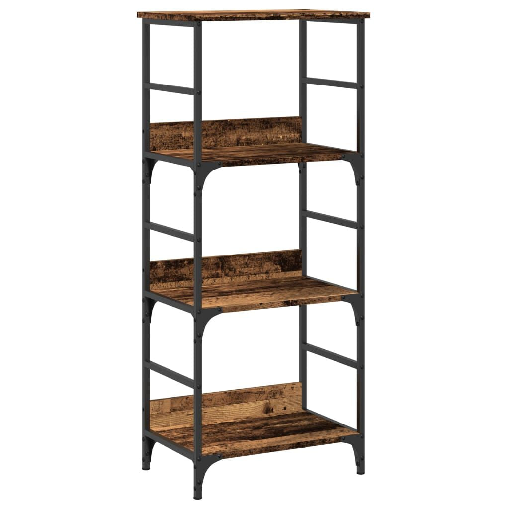 Bücherregal Altholz-Optik 50X33X117,5 Cm Holzwerkstoff
