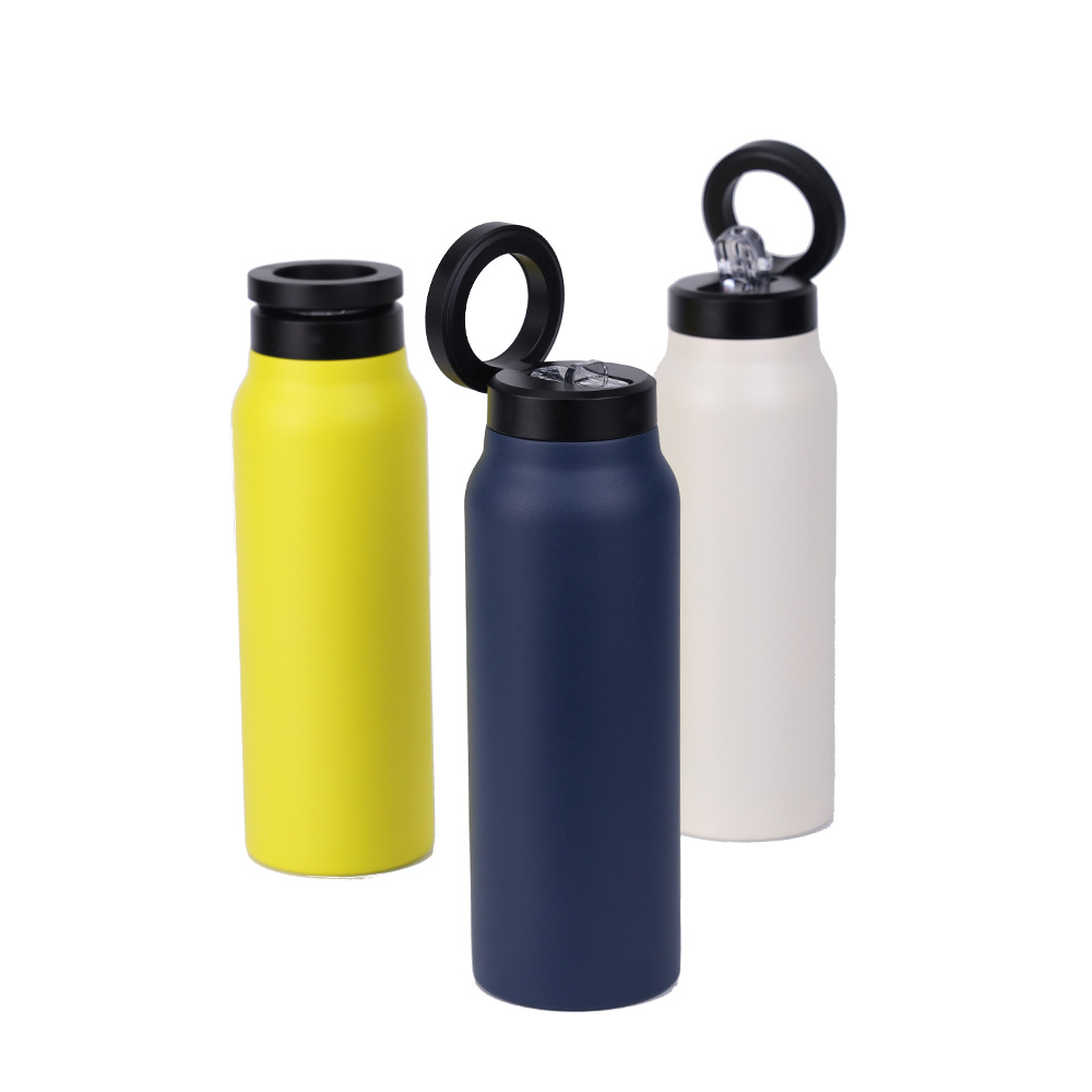 (US-DE Shipping) Stainless Steel Water Bottle With Lid Magnetic