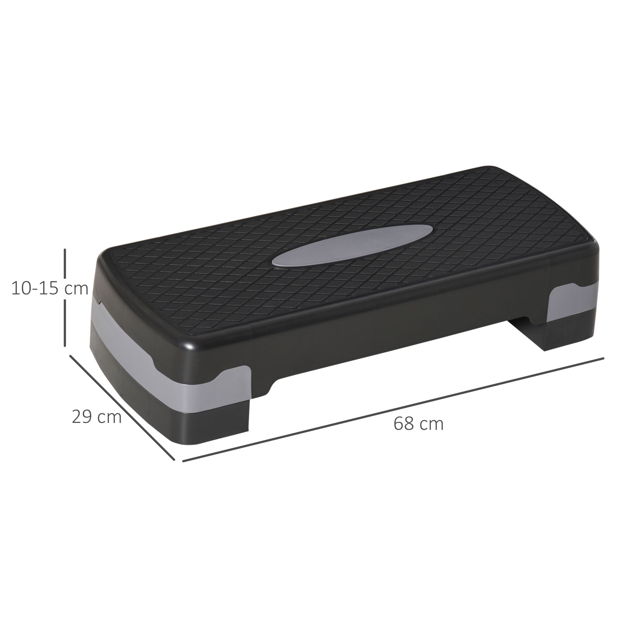 Steppbrett Aerobic Fitness Stepper Heimtrainer Höhenverstellbar