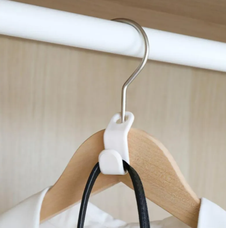(US-DE Shipping) Space-Saving Stackable Clothes Hanger – Perfect for Home Organization