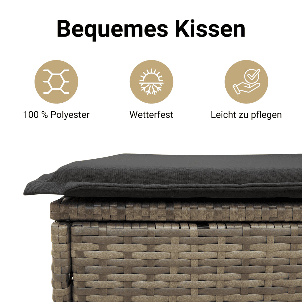 Gartenmöbel Set Essgruppe Sitzgruppe Gartengarnitur Gartenset Poly Rattan VidaXL
