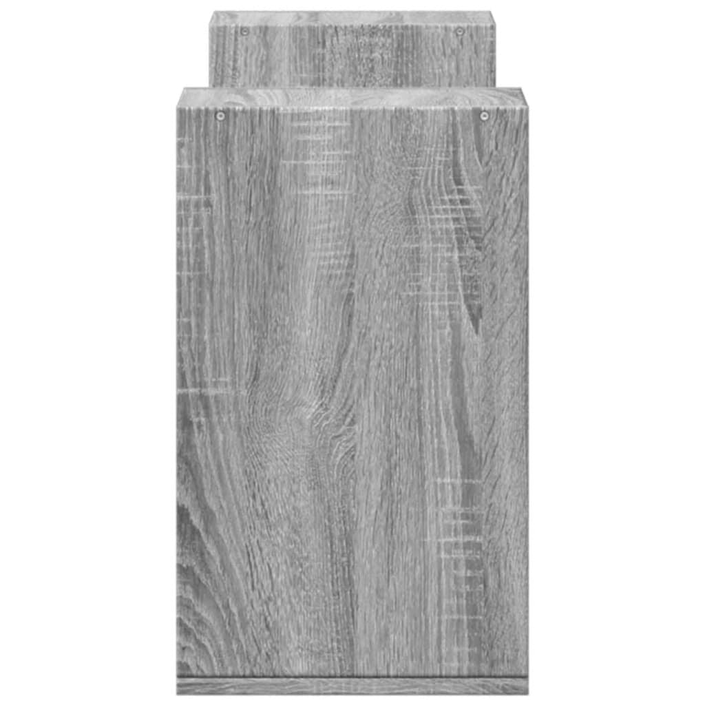 Tv-Schränke 2 Stk. Grau Sonoma 75X30X50 Cm Holzwerkstoff