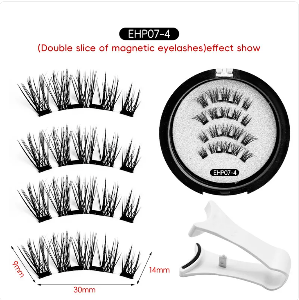 (US-DE Shipping) Reusable Magnetic Natural False Eyelashes
