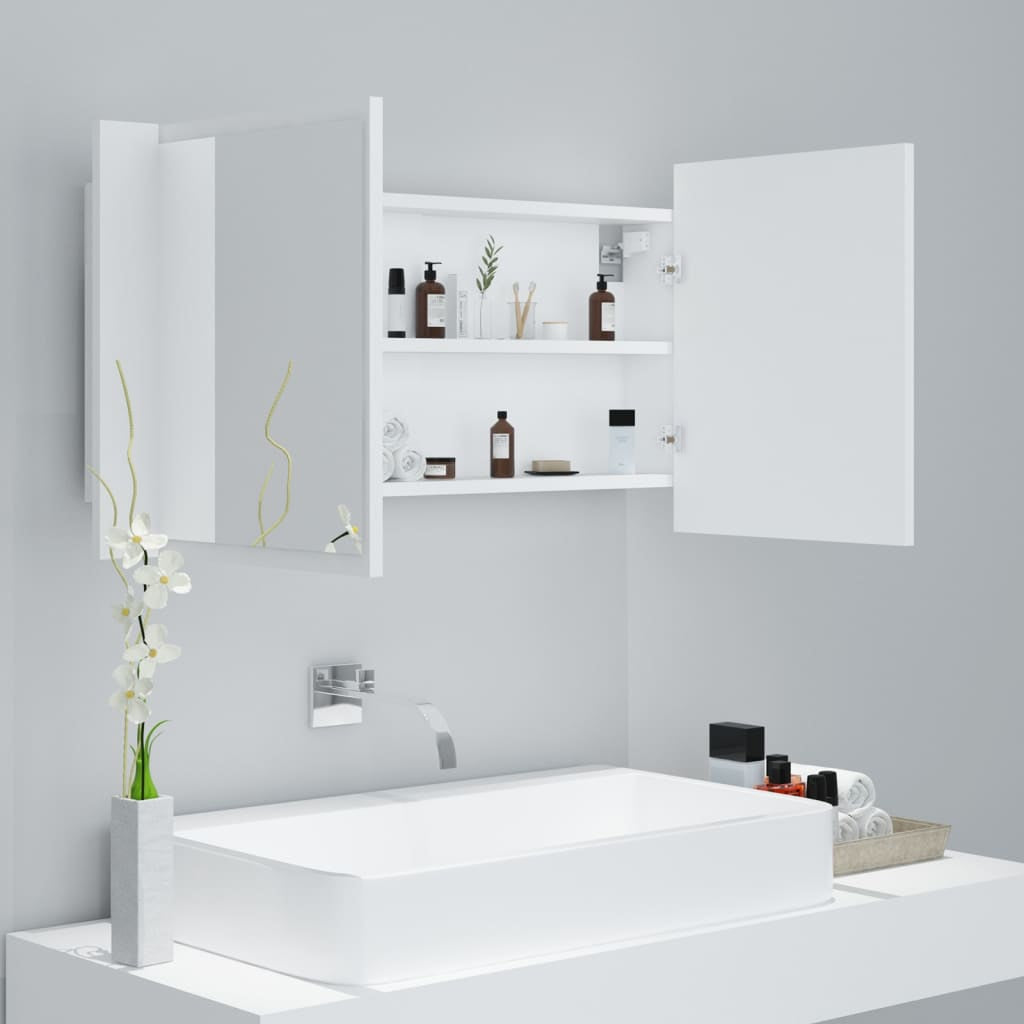 LED Bad Spiegelschrank Badschrank Badezimmerspiegel