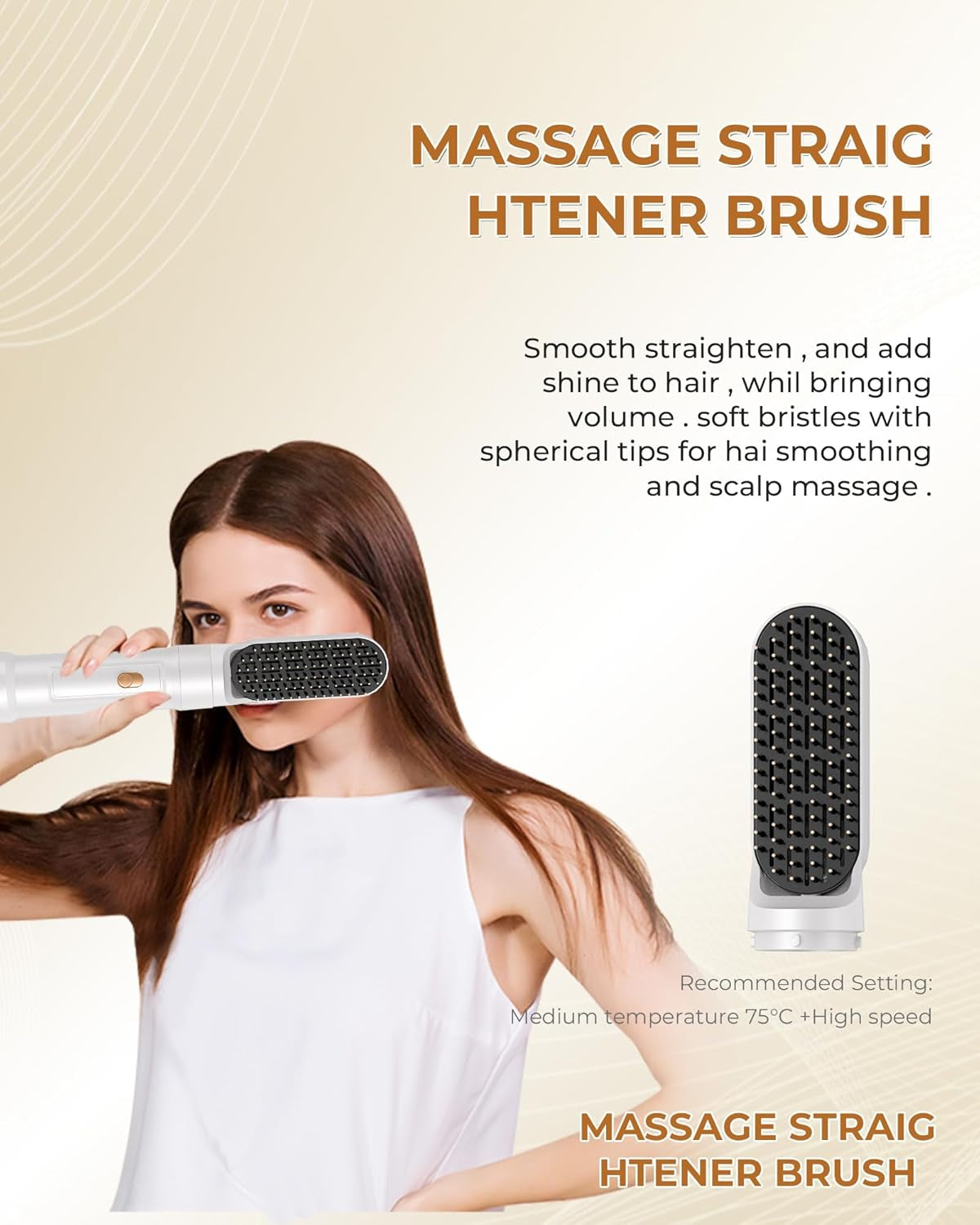 Hot Air Styler 6 in 1, UKLISS Föhnbürste Mit 6 Ersatz: 1000W Haartrockner, Airflow-Auto Lockenstab, Lockenbürste, Rundbürstenföhn, Haarglätter Für Haar Volumen, Glätten, Locken Und Föhnen, Haarpflege