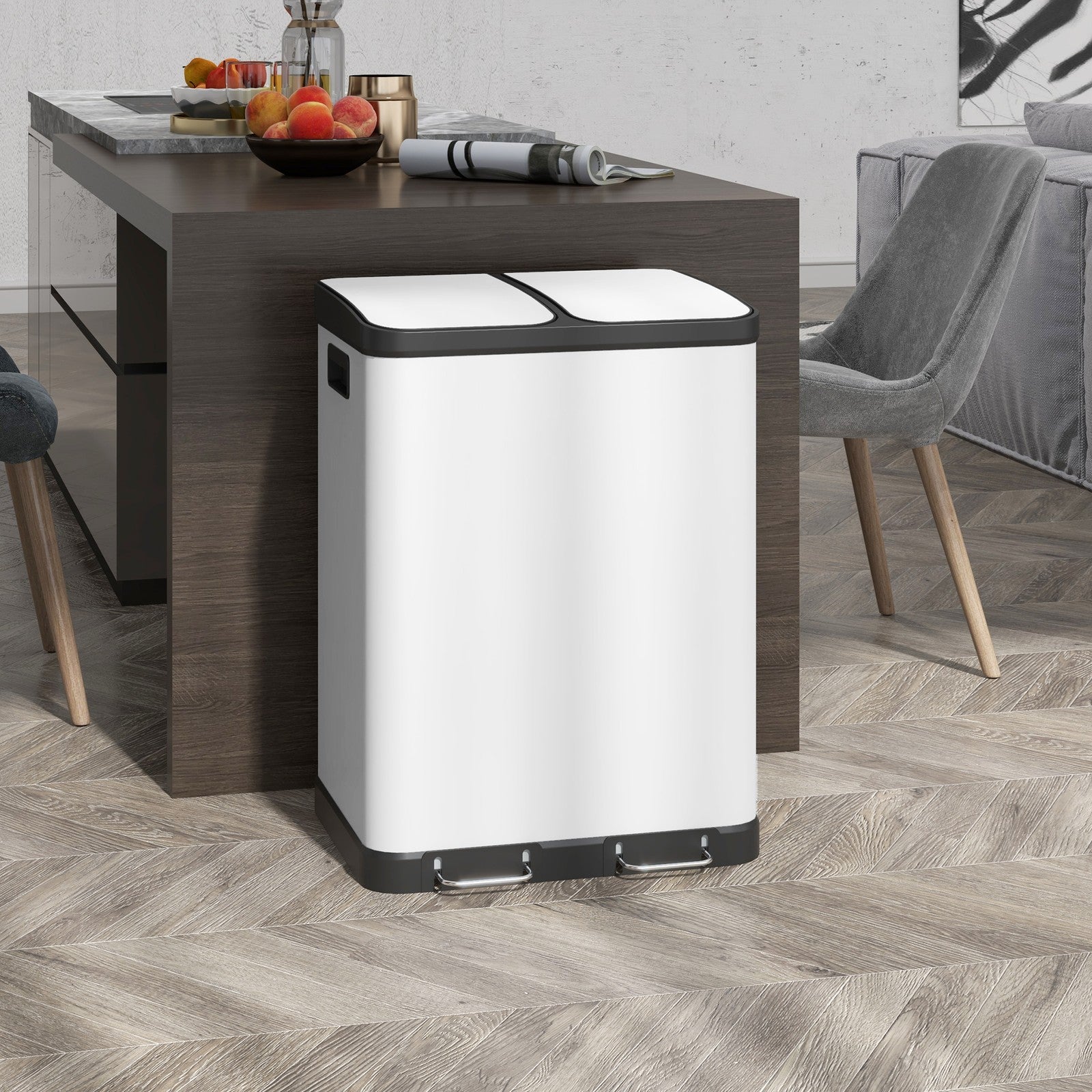 Mülleimer Küche 2 X 30L Mülltrennsyste