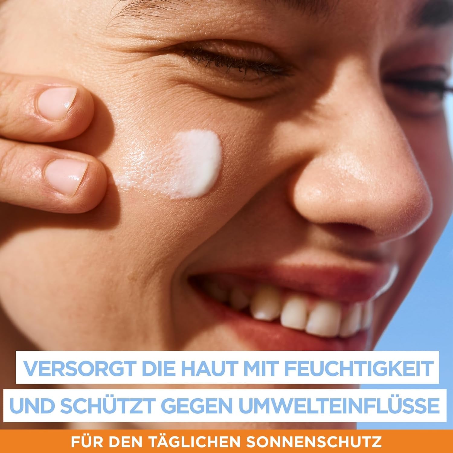 Garnier Ambre Solaire LSF 50+ Super UV Fluid Sonnenschutz, Sonnencreme Mit Hyaluronsäure, Ultraleichte & Mattierende Formel Für Das Gesicht, Unsichtbar, Schutz Vor Sonnenbrand & Pigmentflecken, 40Ml