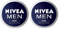 NIVEA MEN Creme (1 X 150 Ml), Crema Para Hombres, Crema Para Cara, Crema Corporal Hidratante, Crema Multiusos Hidratante Para El Cuidado De La Piel Masculina (Packung Mit 2)