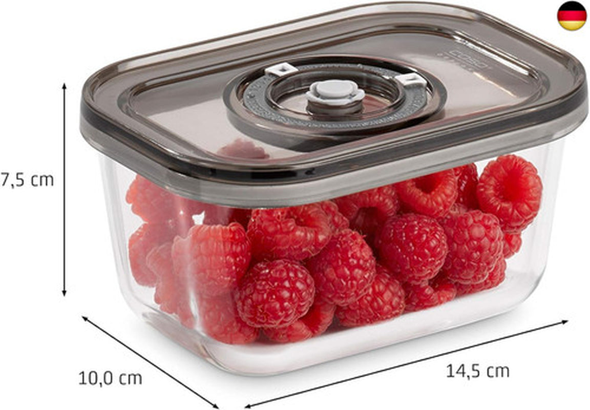 Vacuboxx Eco-Set - 3 Vakuumbehälter Aus Borosilikatgla