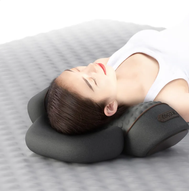 (US-DE Shipping) Heated Cervical Support Pillow for Neck and Spine Relief
